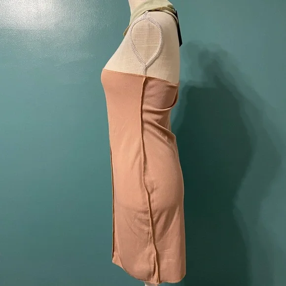 Mid/maxi bodycon one-shoulder dress. NWT. - Picture 2 of 5